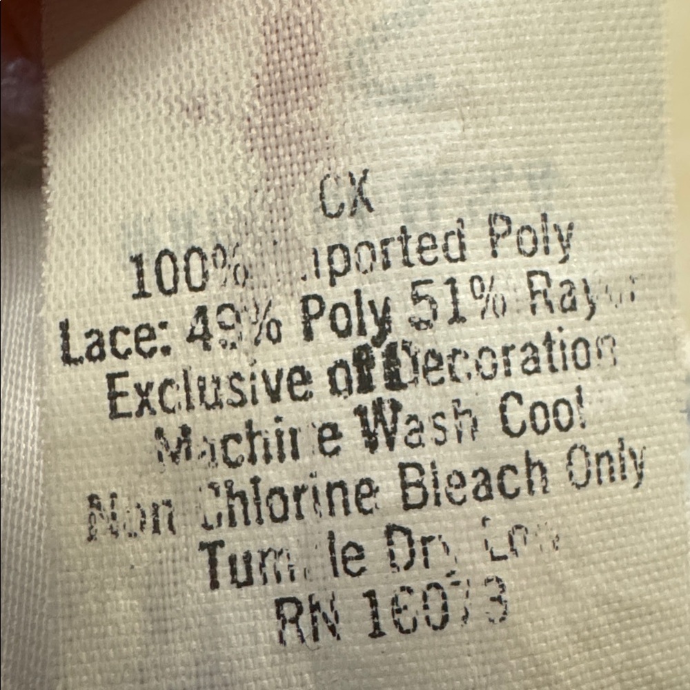 🩵Vintage 80’s Samye Coquette Baby-Blue Lace Satin Finish Camisole Size Small - Picture 7 of 8